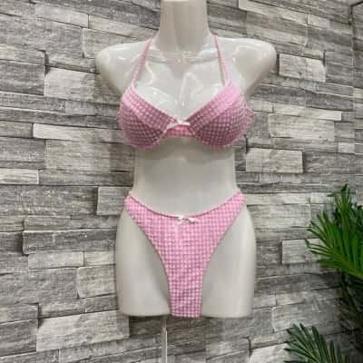 White Fox Womens  Size 8 Bikini Set