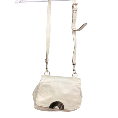 Oroton Small Cross Body Bag Cream 