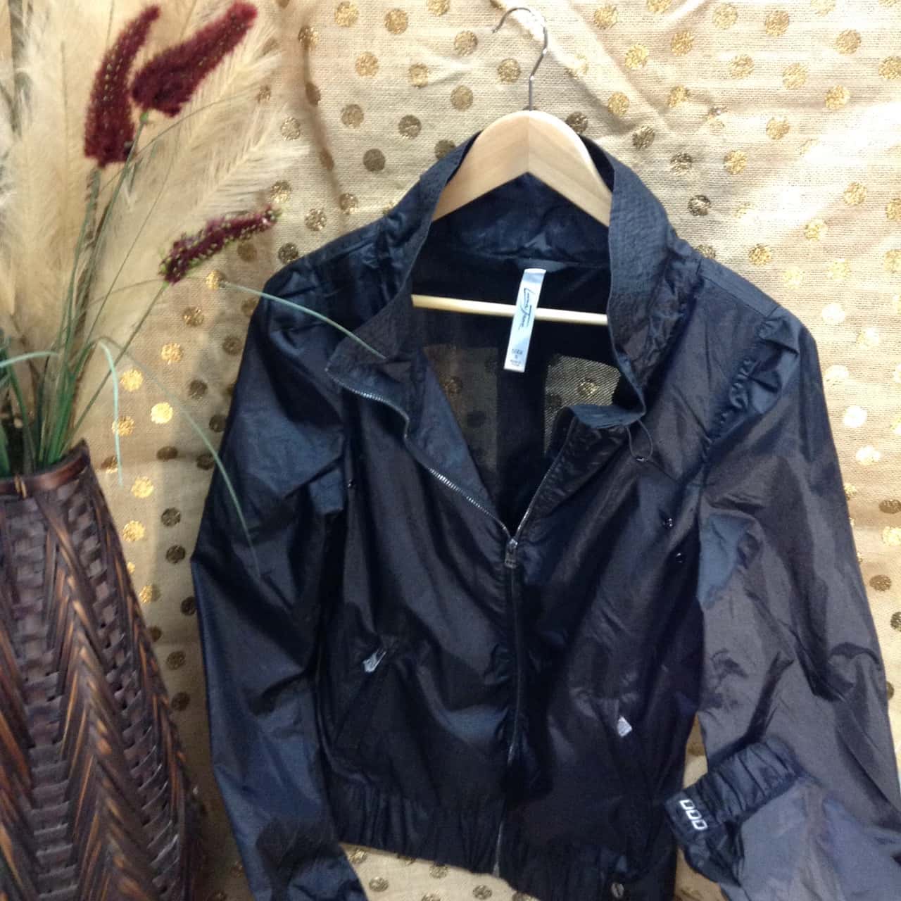 Lorna Jane Womens Size S Bomber Jacket Black