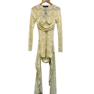 Lioness Womens  Size S Mini Dress Yellow 