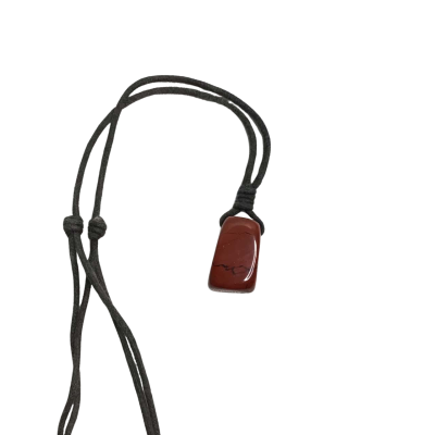  Womens Pendant with Red Jasper Stone