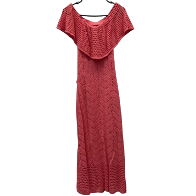 White Sandstorm Womens Maxi Dress Pink Size S