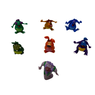 1999 - Set of 7 Special Limited Edition Yowies with Papers