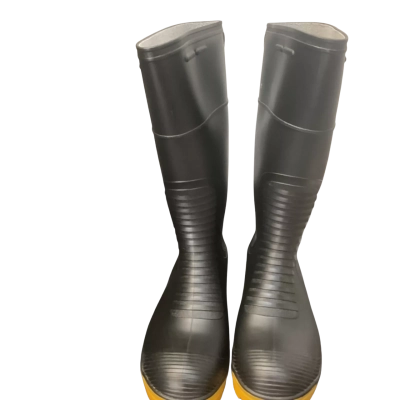 Mens DeWalt Black  / Yellow rubber boots