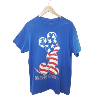 Disney Womens Size M T-shirt Blue 