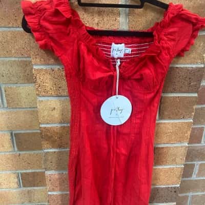 Princess Polly Womens  Size 4 Mini Dress Red 