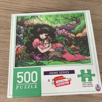 500 piece puzzle a princess is born anime series 