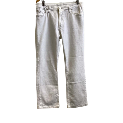 R.M.Williams Womens Label Size 16 Straight Leg Jeans White