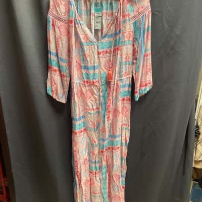Seafolly Womens Size S Tropical Vacay Maxi