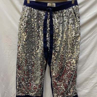 Peter Alexander Womens  Size M Pyjamas Blue / Silver 