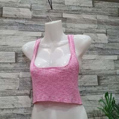 Alice In The Eve Womens  Size 12 Singlet Top Pink/White