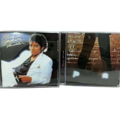 Michael Jackson - Off the wall/thriller album. Double CD Pack. 