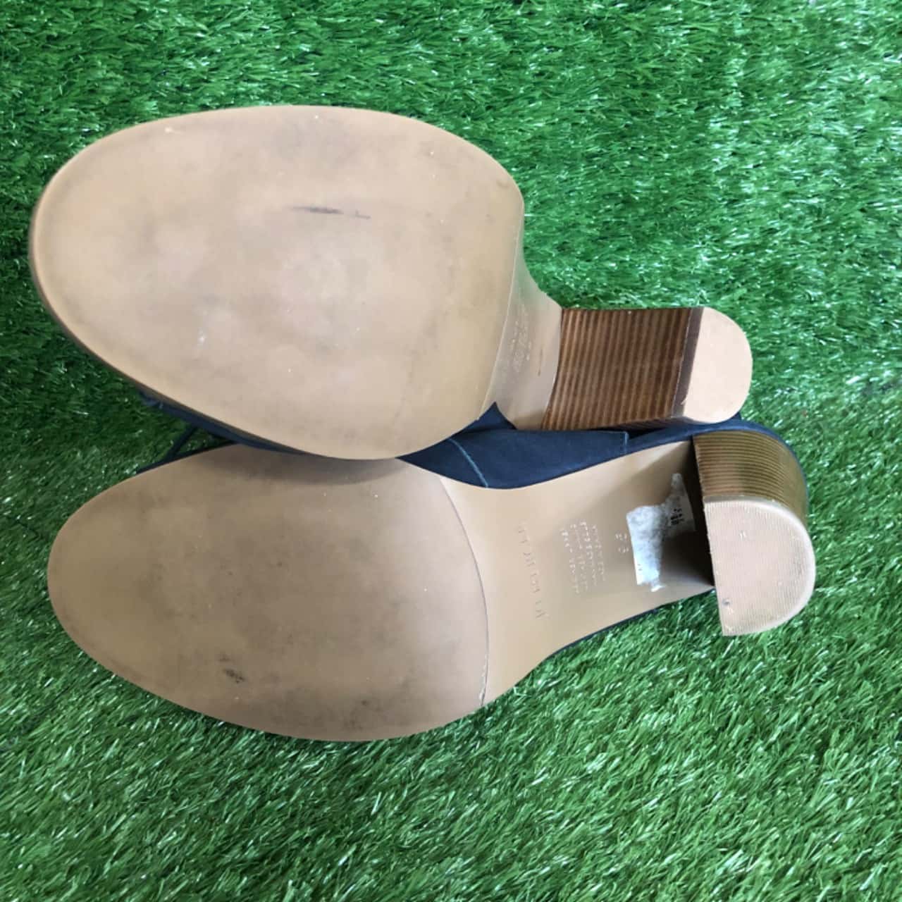 Jo Mercer Grappa Navy Heels Size 9.5 (s)