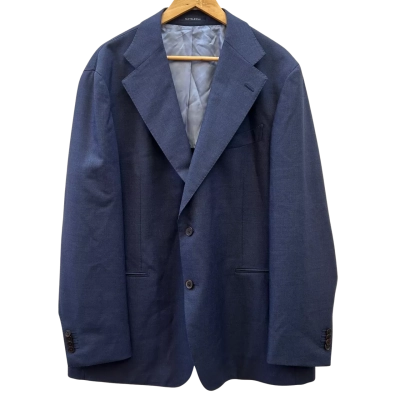 Suit Supply Size 52R Navy Blue Wool Suit Jacket 
