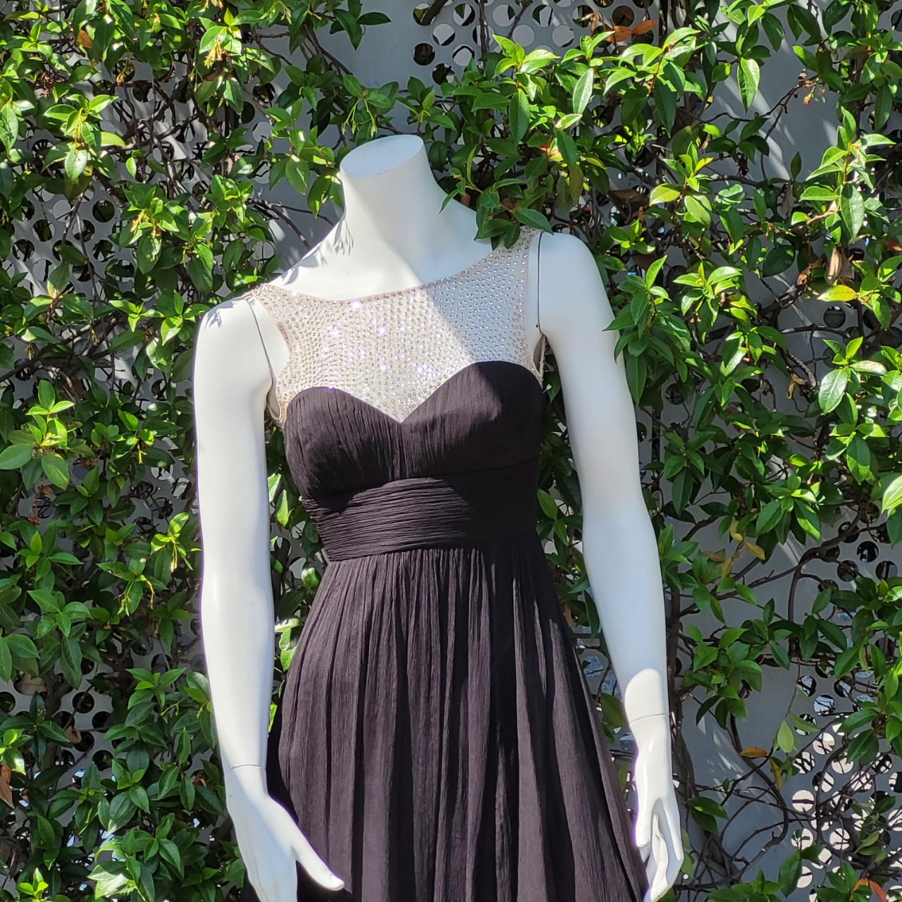 Forever New Womens Size 6 Formal Dress Black /Cream
