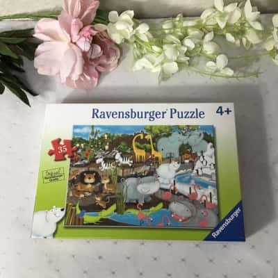 Ravensburger "Day at the Zoo" 35 Piece Puzzle (new)