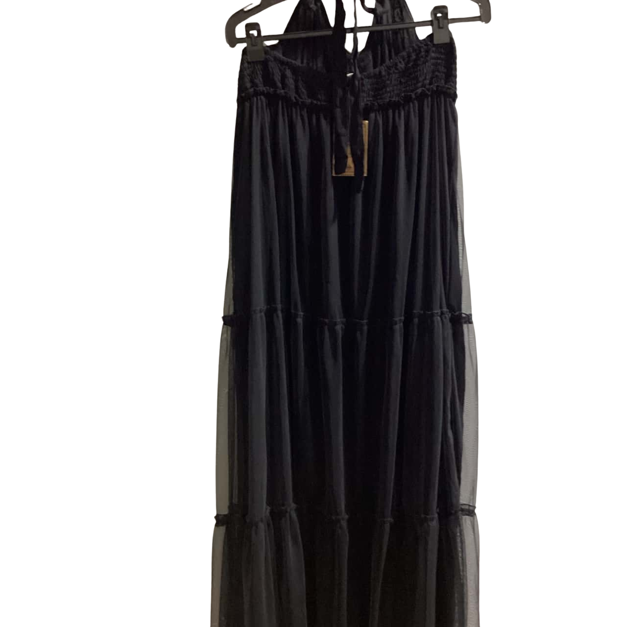 Tree of Life Women's Halter Neck Dress Black (s)