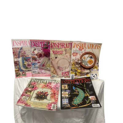 6 Pcs Inspirations Art & Craft Magazine 