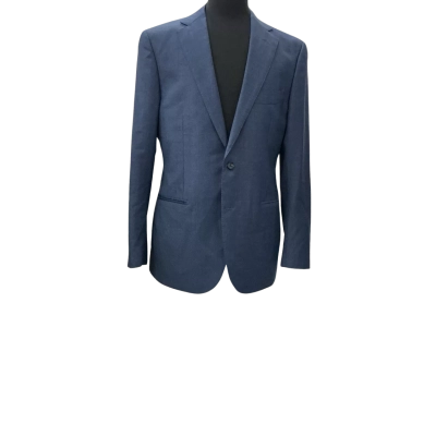 M.J. Bale Mens  Size 42 Suit Jacket Blue 
