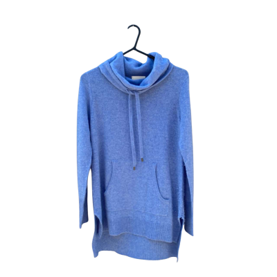 Womens Cynthia Rowley Size M Cashmere Knit Sweater Blue 