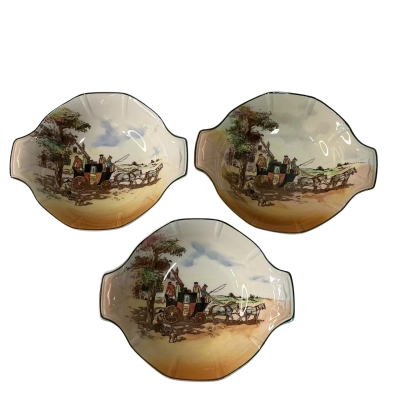 Royal Doulton "Old English Coaching Scenes" Set 
