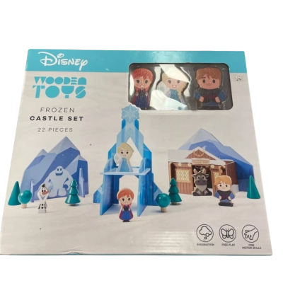 Disney Wooden Toy “Frozen” Castle Set - Still Sealed