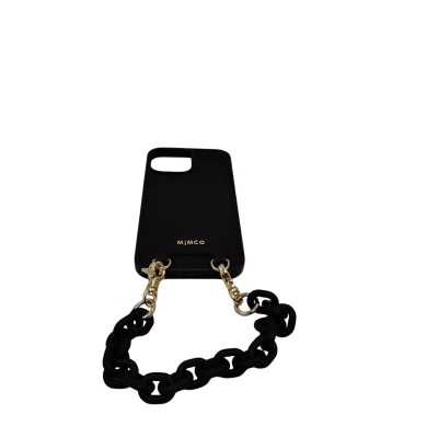 Mimco Womens Black Phone Case