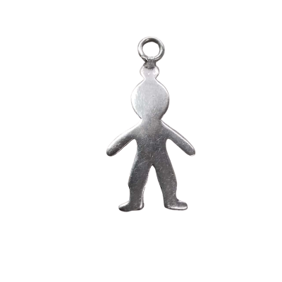 Silver Person Pendant