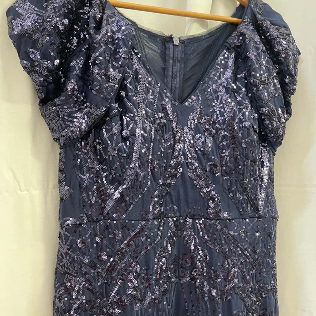 Womens Size 16 Bariano Aus two piece, sparkly navy dress with detachable  mid centrepiece (b3)(s) - New With Tags | Salvos Stores