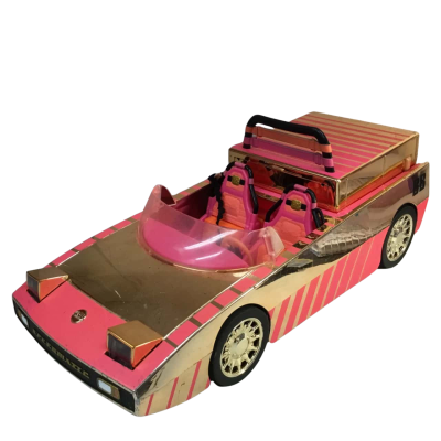 LOL Pink Striped Car as pictured