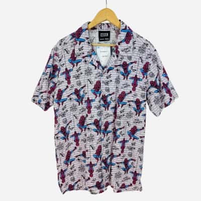 Marvel - Spider-man Print Shirt (Size M)