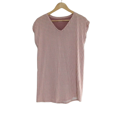 Sussan Womens  Size S Checked / Pink  Top