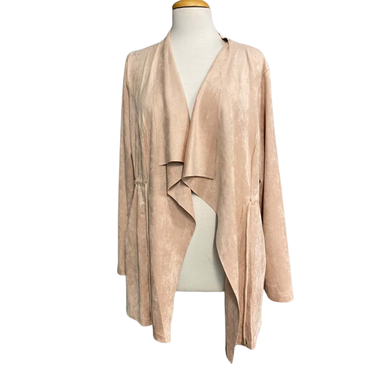 Vine Apparel Womens Zoey Jacket Size 16 Beige NEW With Tags(s)