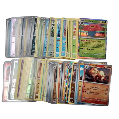 100 Assorted Pokémon Trading Cards 