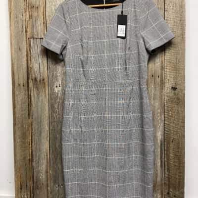 Portmans Womens  Size 14 Black and White check dress