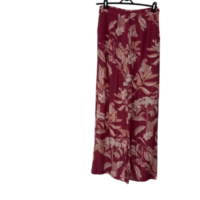 Sheike  Size 10 Wide Leg Pants Maroon 