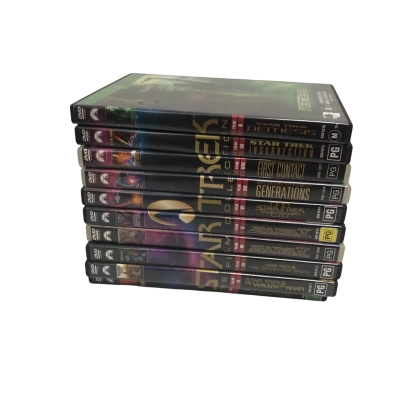 Star Trek 10 movie set PAL 4 DVD