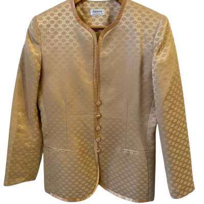 Discovery Womens Size 10 Jacket Gold 