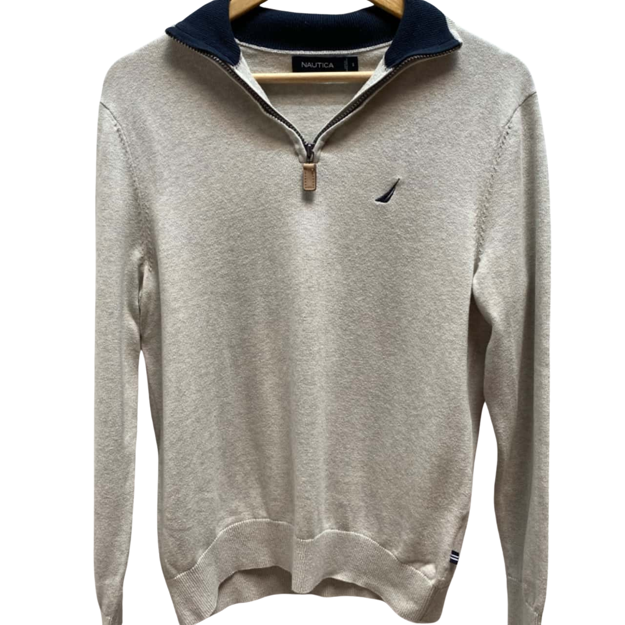Nautica Mens Cream Jumper(s)