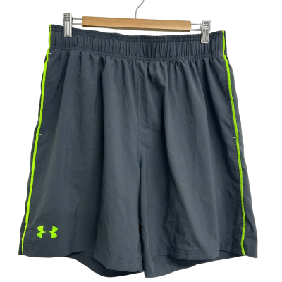 Under Armour Mens Size L Grey Shorts  