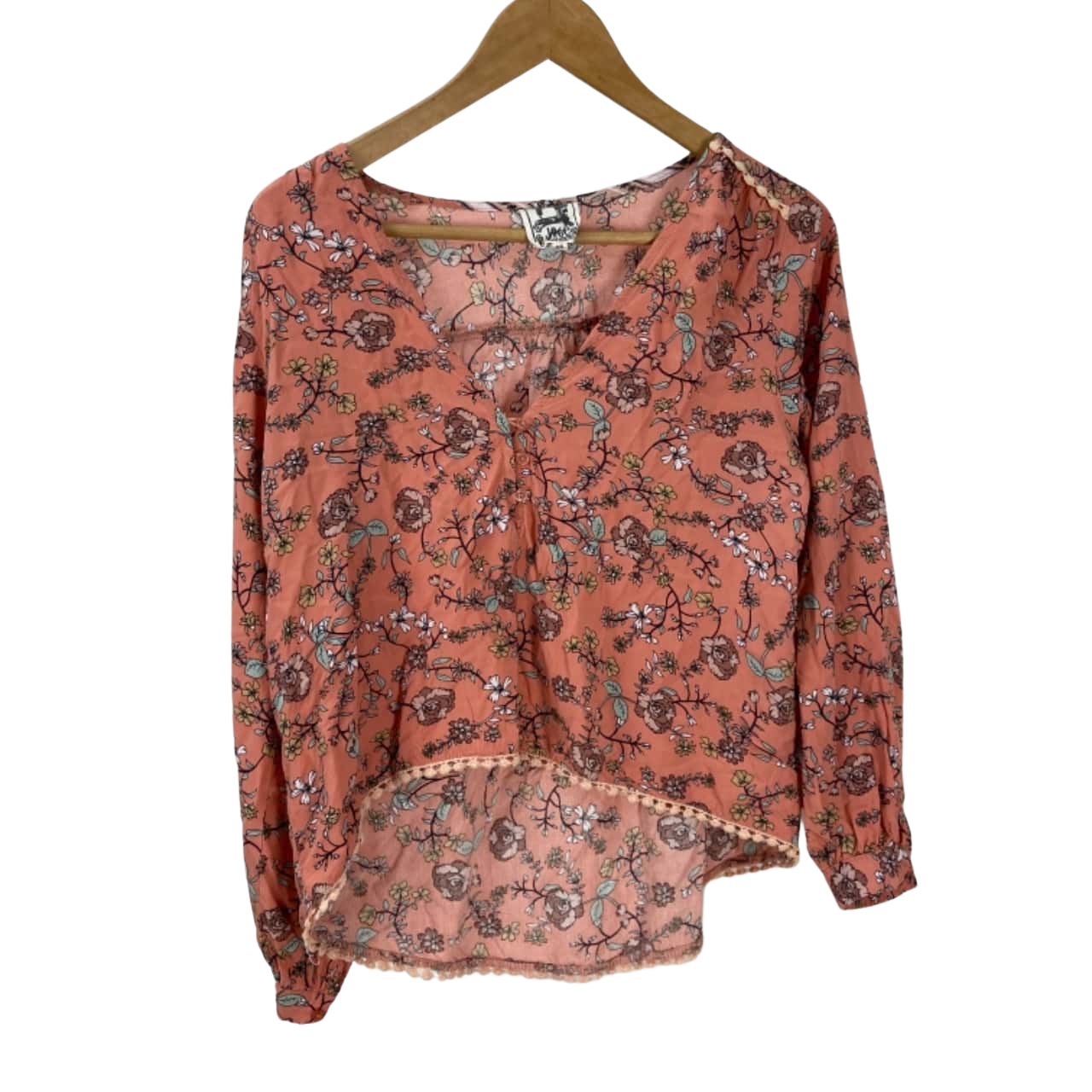 Jaase Size XS Long Sleeve Pink crop top(s)