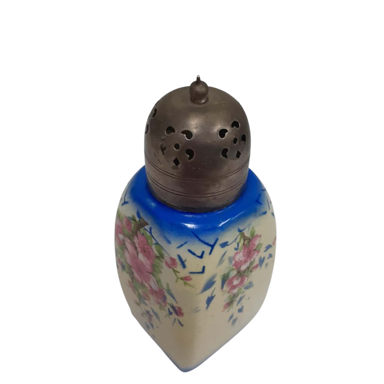 Vintage Sugar Shaker / Snuff Box 16cm Tall