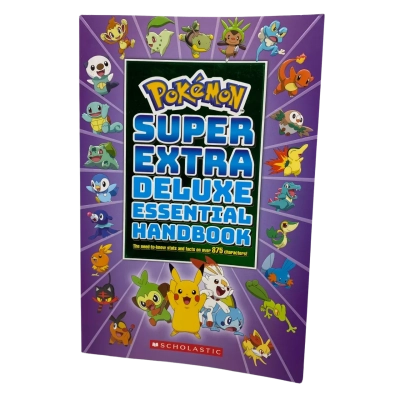 Book Pokemon Super Extra Deluxe Essential Handbook
