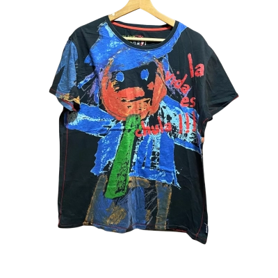 Desigual Unisex  Size L / XL Black  / Multicoloured 
