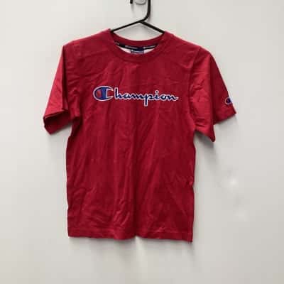 Champion Boy Tee Red Kids Size 8 years old 