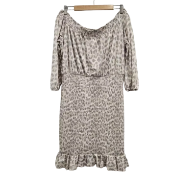 BAE Womens Size M Casual Dress Animal print 