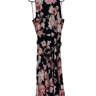 Portmans Floral Midi Dress - Size 12