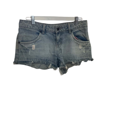 Rusty Womens  Size 10 Denim Shorts Blue 