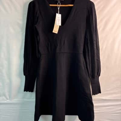 Forever New Womens  Size 10 Mini Dress Black  