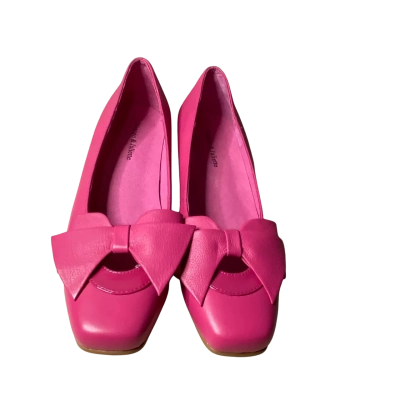 Django & Juliette Pink Small Heel Shoe Size 39